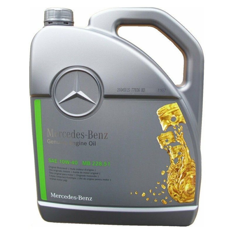 MERCEDES BENZ SAE 5W30 MOTOR YAĞI 228.51 5LT 000989790613ABDE