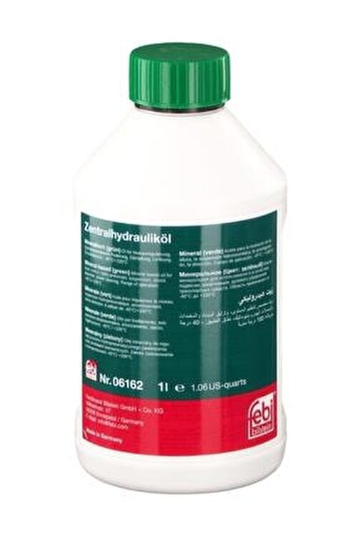 FEBİ HİDROLİK DİREKSİYON YAĞI 1LT YEŞİL TÜM MODELLER İÇİN 81229407758