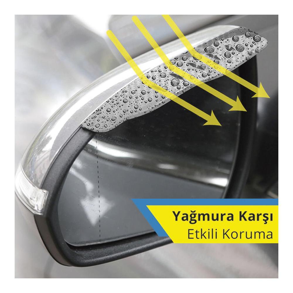 PIRANHA ARAÇ YAN AYNA YAĞMUR KORUYUCU 11293