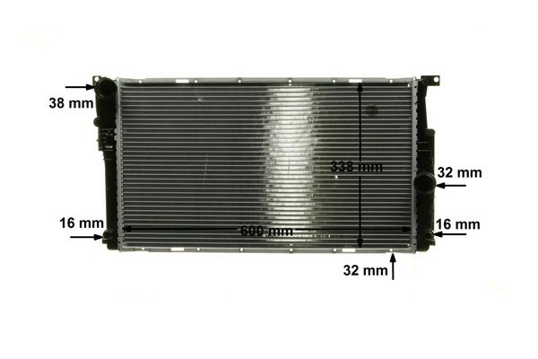 BMW F20 F21 F22 F23 F30 F31 F32 F32 F33 F34 F36 SU RADYATÖRÜ N20 17118672104