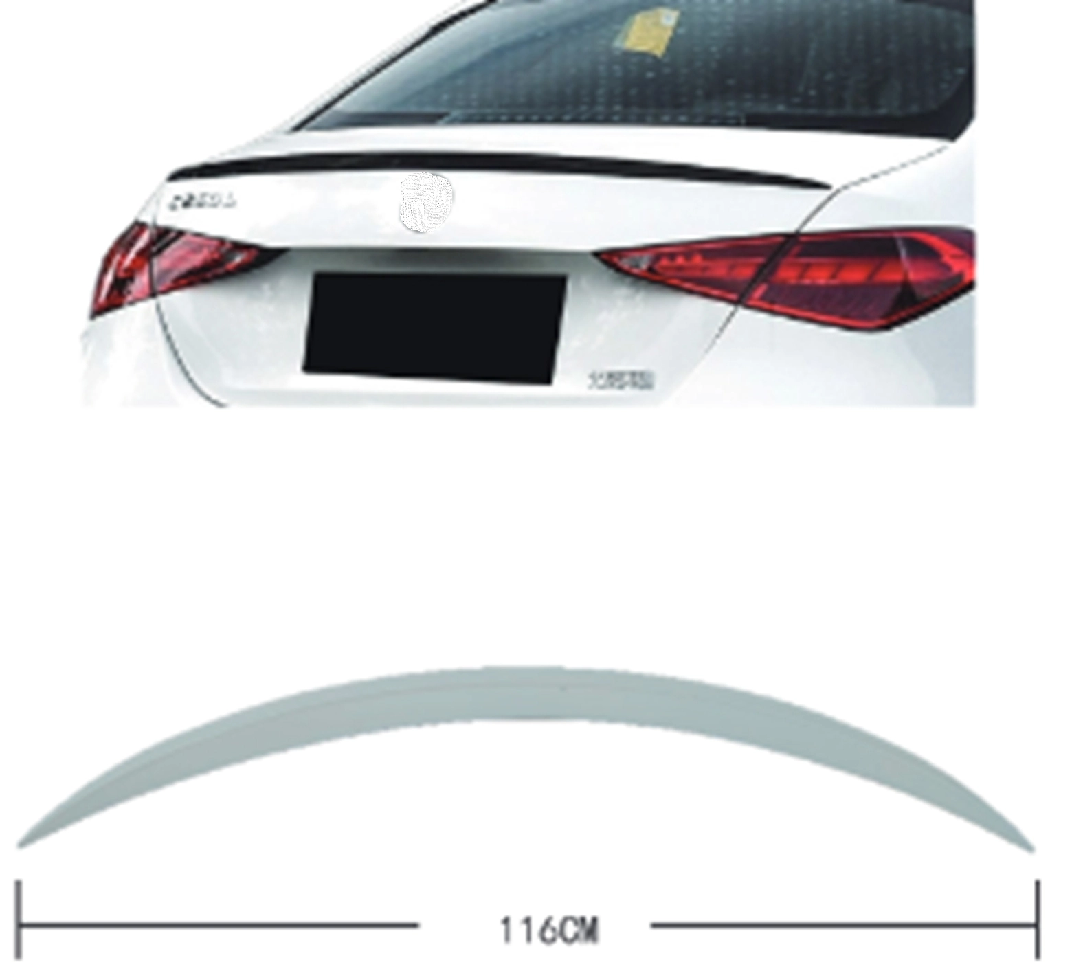 MERCEDES BENZ C CLASS W206 BAGAJ SPOYLERI AMG 2067900900