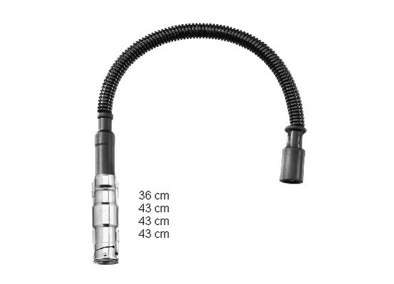 MERCEDES A150 A160 A170 W169 W245 M266 BUJİ KABLO SETİ 2661500718 2661500618 2661500218 2661500118