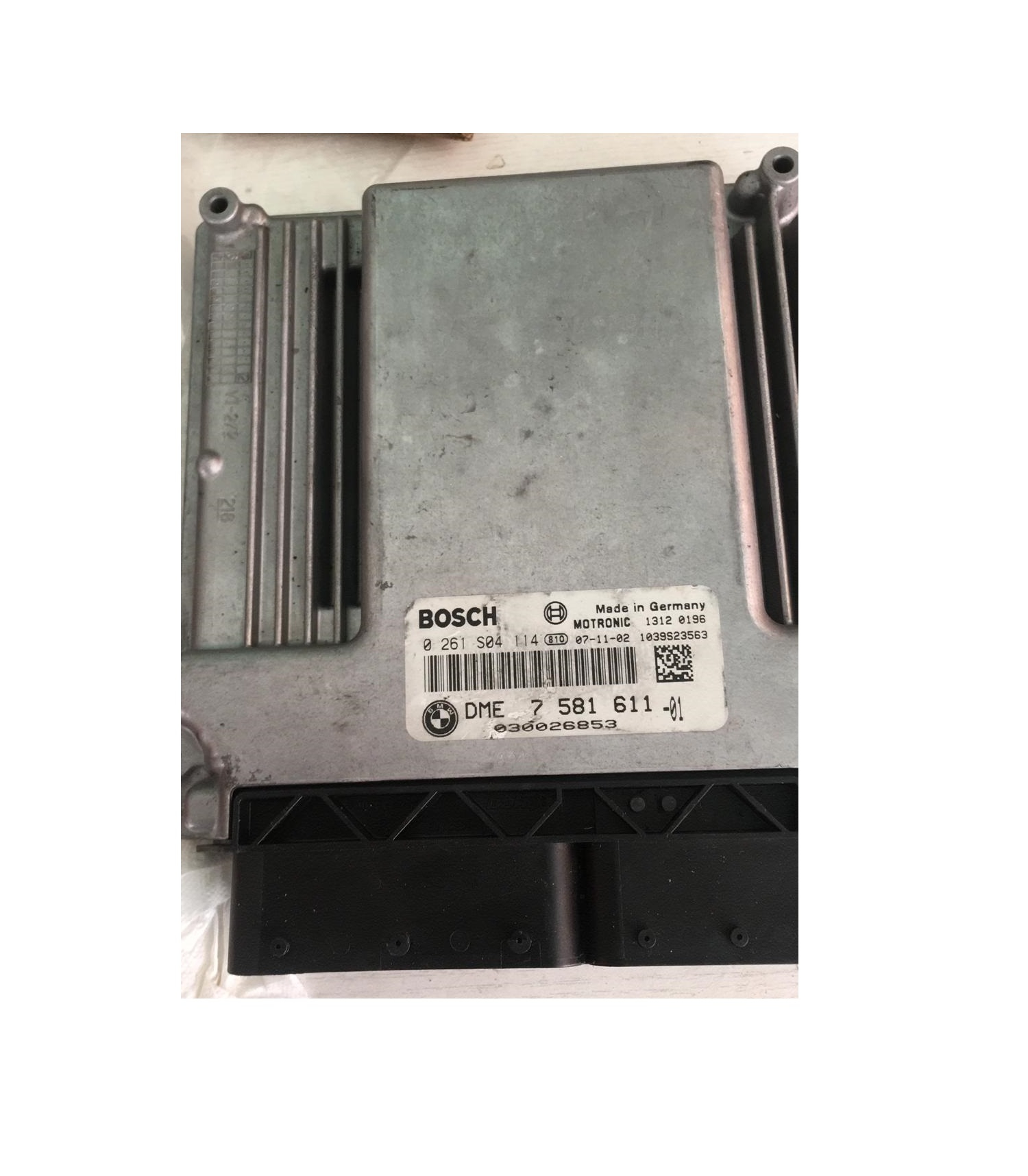 BMW E60 E87 E88 E90 E92 E93 2.0İ N46N MOTOR BEYNİ DME MV1746 7581611 0261S04114