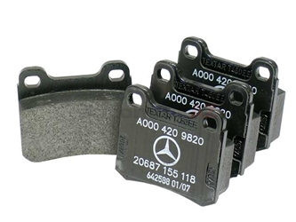 MERCEDES W123 W124 W201 W202 ARKA FREN BALATASI 0004209820 0014200120