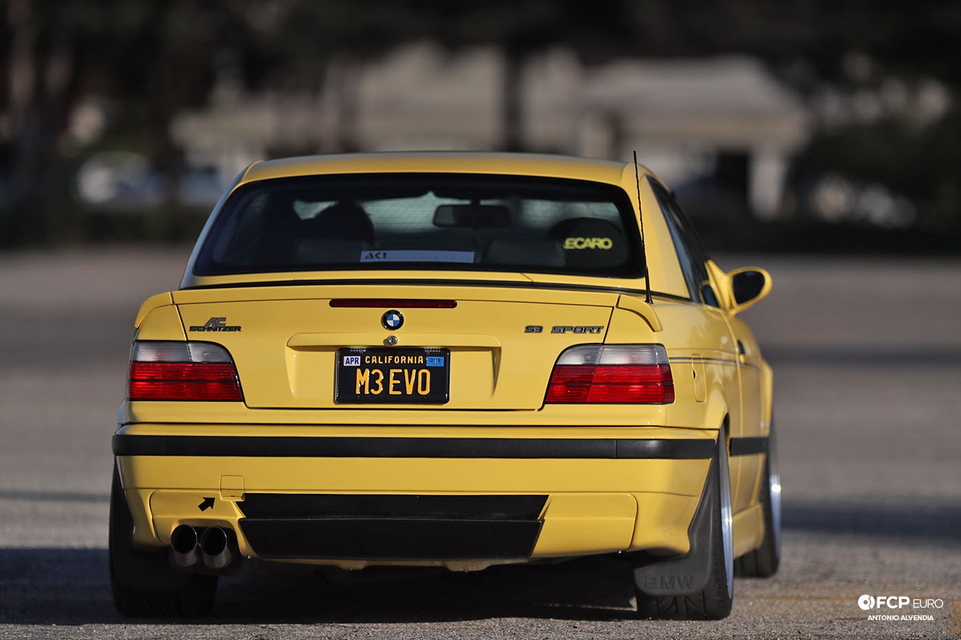 BMW E36 AC SCHNITZER ARKA DİFÜZÖR TUNNING 51713531