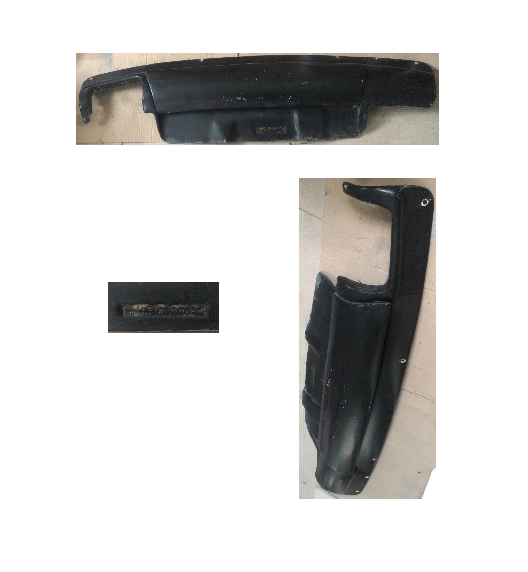 BMW E36 AC SCHNITZER ARKA DİFÜZÖR TUNNING 51713531