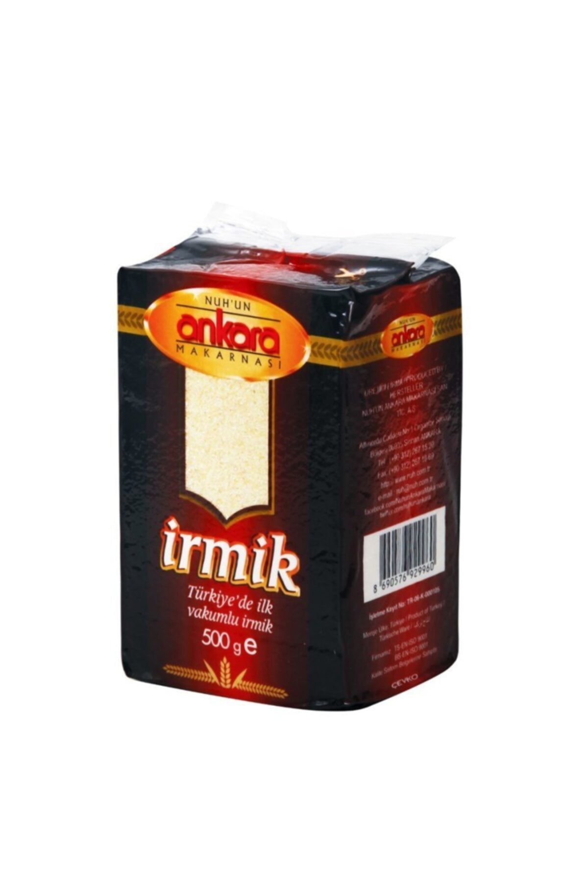 Ankara İrmik 500gr Vakumlu