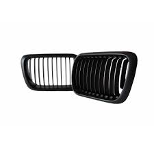 BMW E36 YENİ TİP MAT SİYAH PANJUR SET 51138195151 VE 51138195152