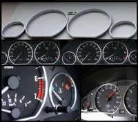BMW E36 GÖSTERGE KROM HALKA SETİ 1991-1999 62108379815