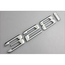 BMW 328İ BAGAJ YAZISI ABS KROM 3D 51148172057 51147183151