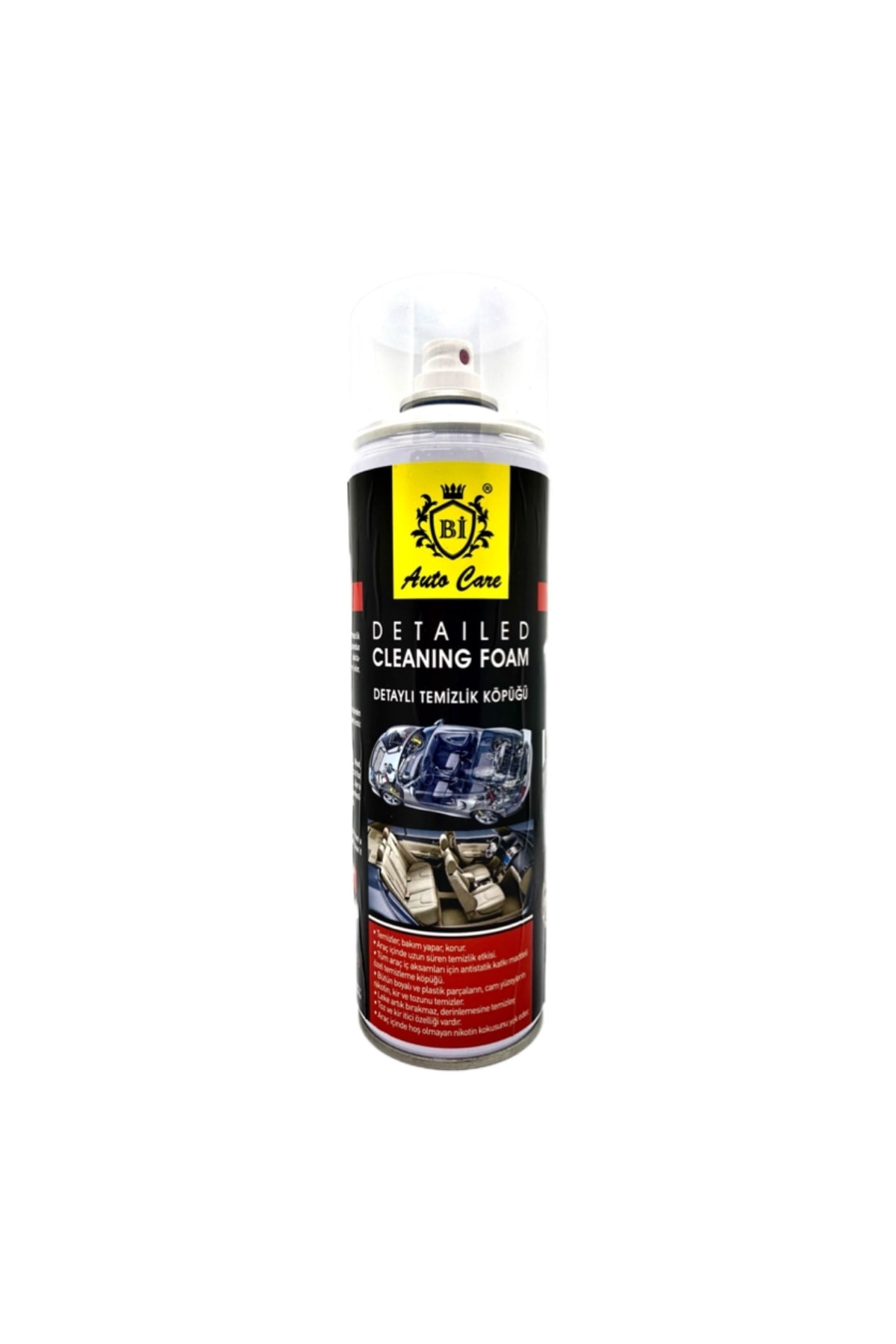 Autocare Araç İçi Detaylı Döşeme Temizleyici Köpük 500 Ml