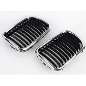 BMW E36 KROM/SİYAH ÖN PANJUR SET YENİ MODEL 96-99