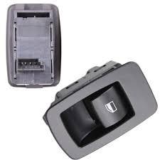 BMW E60 OTOMATİK CAM DÜĞMESİ ÖN SAĞ (SİYAH) 61316951956