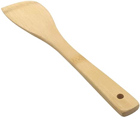 BESTCHOICE AHŞAP TAHTA SPATULA DÜZ KAYDIRMAZ SAPLI BS04