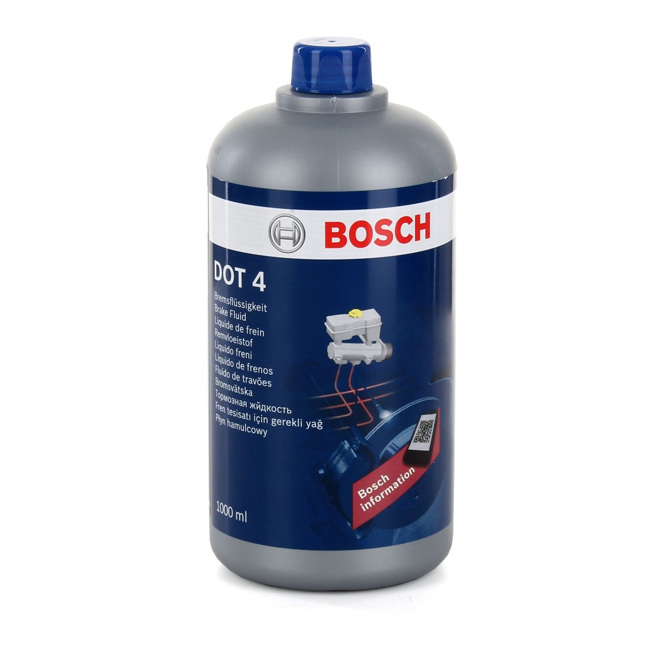 BOSCH FREN HİDROLİK YAĞI 1/2 LT DOT4 A000989080713 1987479106