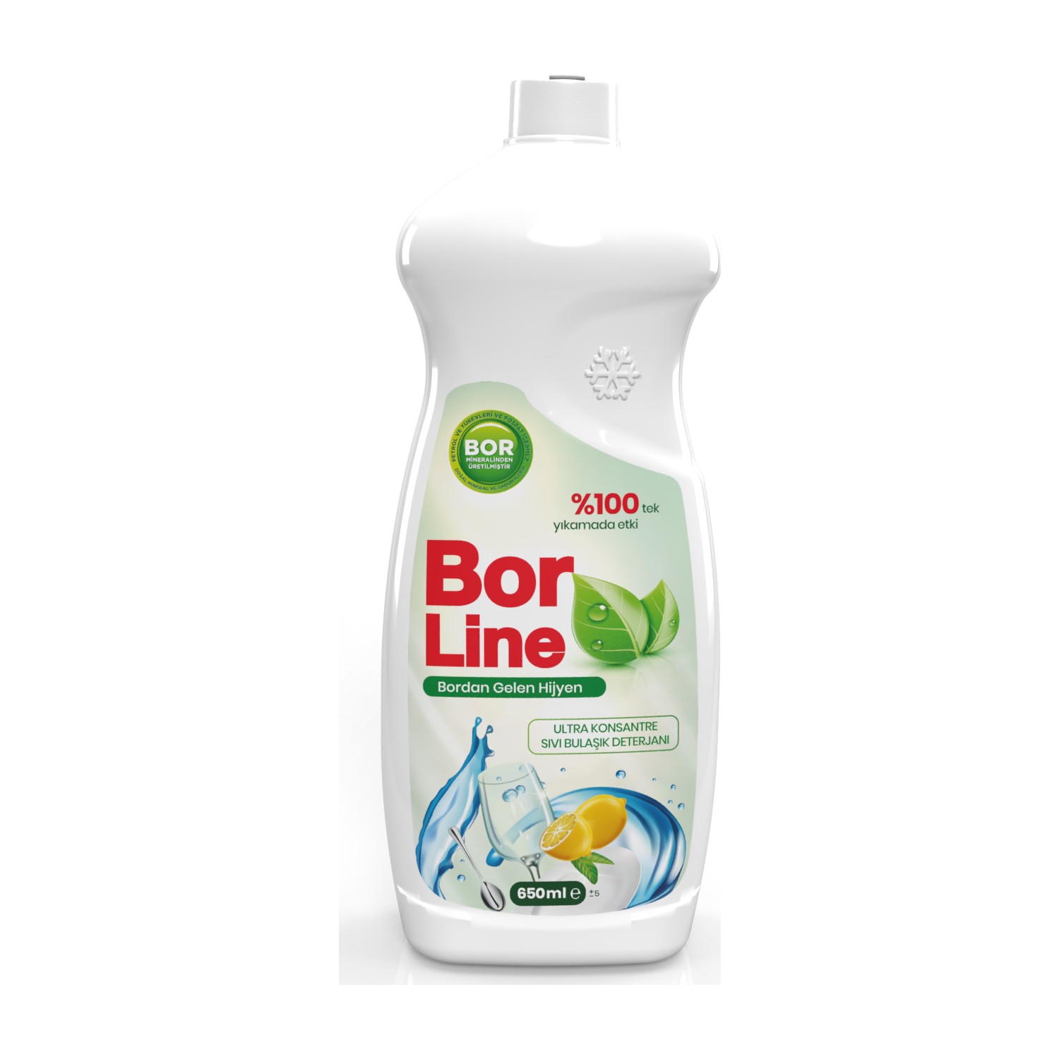 BORLINE BULAŞIK DETERJANI 650ML KATKILI