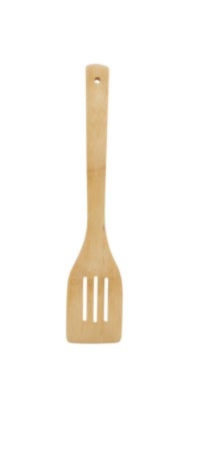BESTCHOICE AHŞAP TAHTA SPATULA DELİKLİ KAYDIRMAZ SAPLI BS03