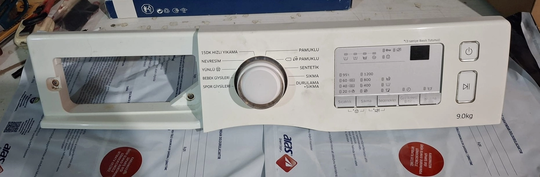 SAMSUNG ÇAMAŞIR MAKİNESİ 9KG KONTROL ANA KARTI WW90J3283KW