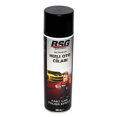 BSG HIZLI CİLA SPREY PASTA POLISH PARLATMA (500 ML)