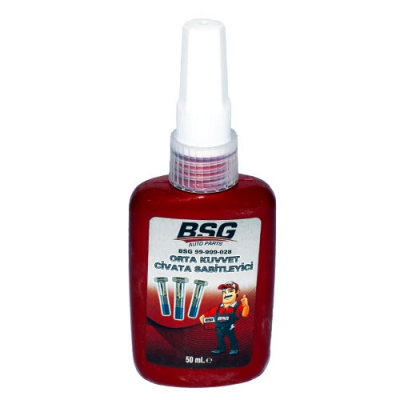 BSG VİDA CİVATA SABİTLEYİCİ (50 ML) ORTA KUVVET