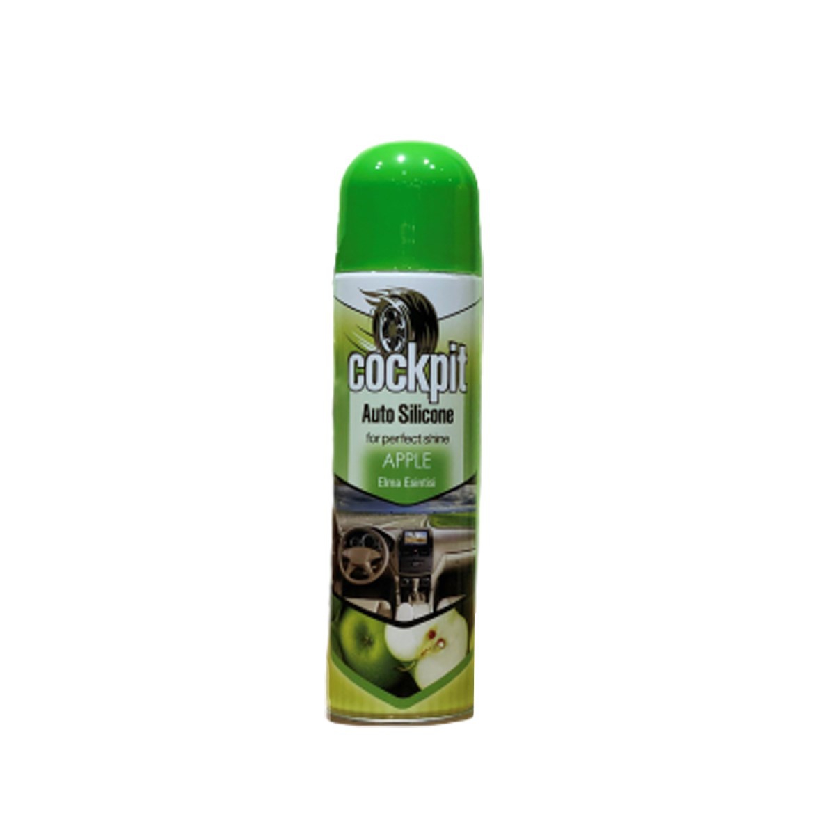 COCKPİT SİLİKON TORPİDO PARLATICI & OTO SPREYİ 220 ML 7.43 FL OZ ELMA ESİNTİSİ 