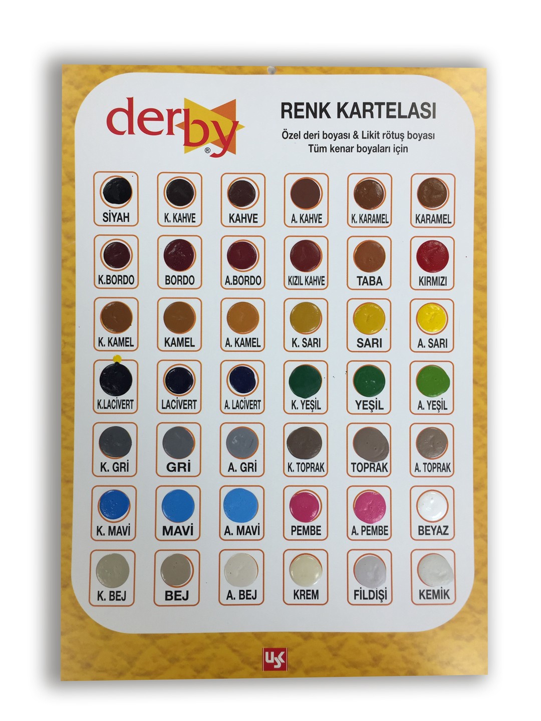 Derby Mont Direksiyon Koltuk Boyası 100ml (su bazlı)