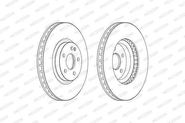 MERCEDES BENZ VİTO W447 OM651 ÖN FREN DİSK AYNASI TAKIM 330MM 4474210012