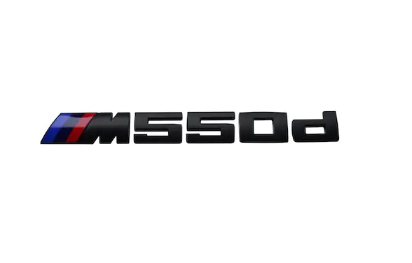 BMW M550d YAZI SİYAH BÜYÜK 51148059278