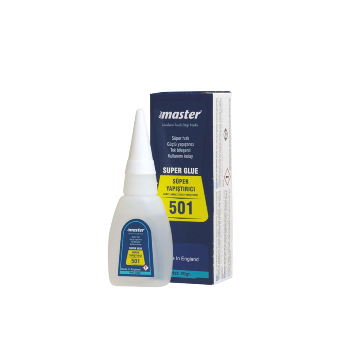 MASTER 501 502 SÜPER GLUE JAPON YAPIŞTIRICI 20GR