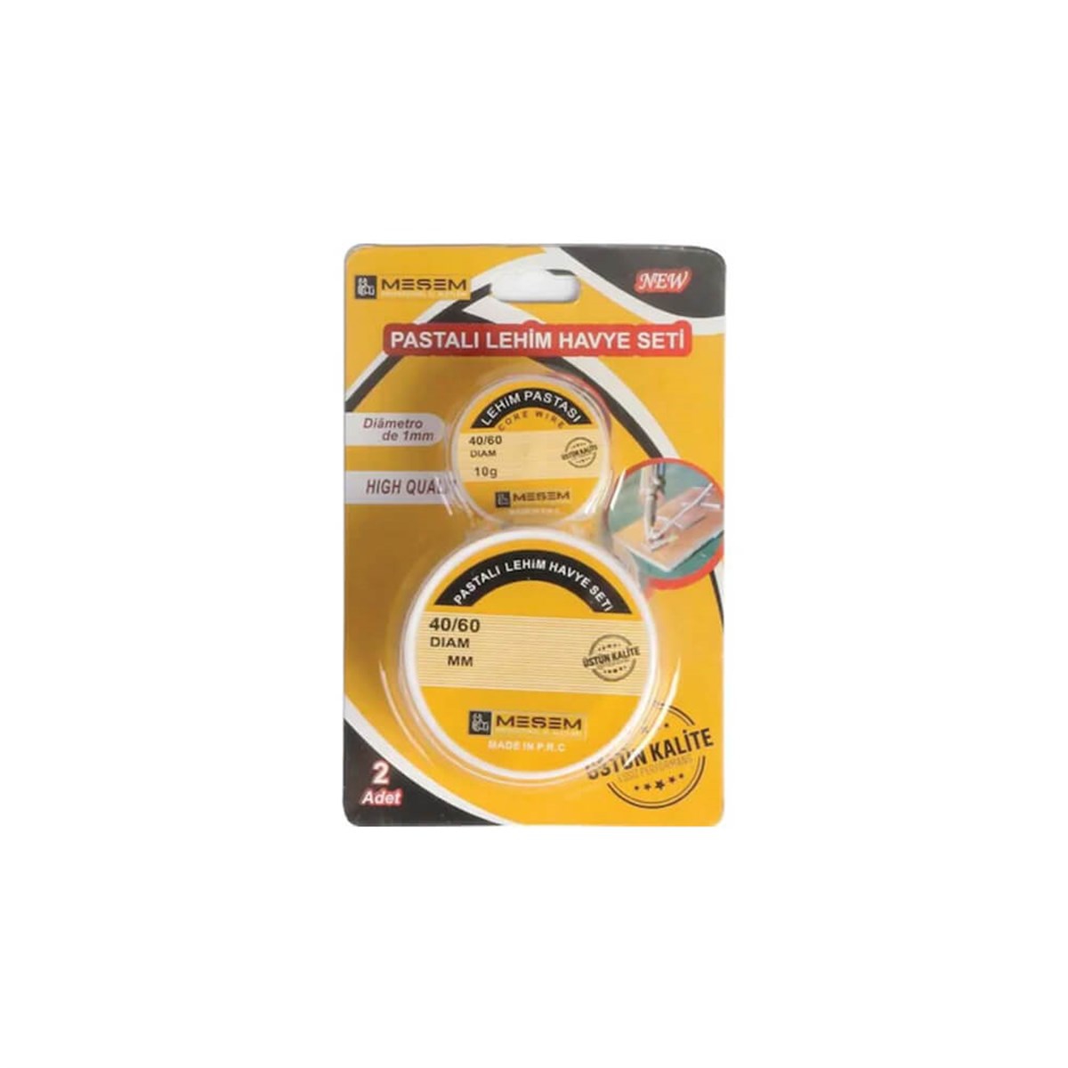 MEŞEM PASTALI LEHİM HAVYA SETİ MŞ-4140