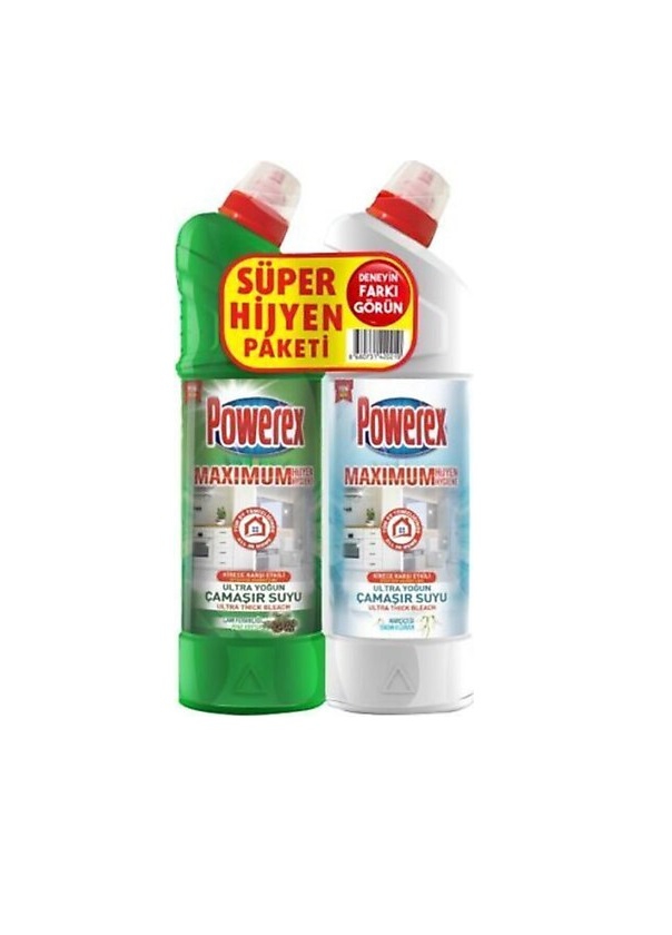 POWEREX ULTRA YOĞUN ÇAMAŞIR SUYU FIRSAT PAKETİ