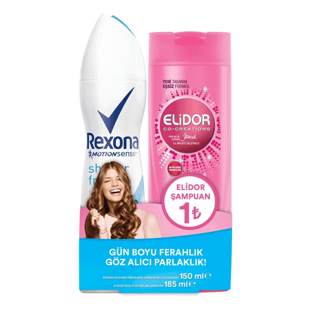 Rexona Deodorant Elidor Şampuan Avantajlı Paket
