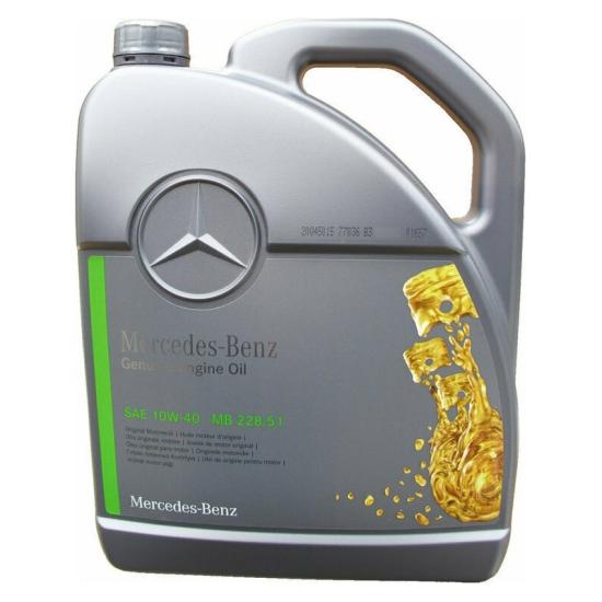 MERCEDES BENZ SAE 5W30 MOTOR YAĞI 228.51 5LT 000989790613ABDE
