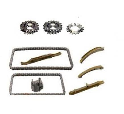 BMW E34 E36 E38 E39 EKSANTRİK GERGİ SETİ M41 M51 GERİCİ+2XZİNCİR+4XKIZAK+3XDİŞLİ 13522246583