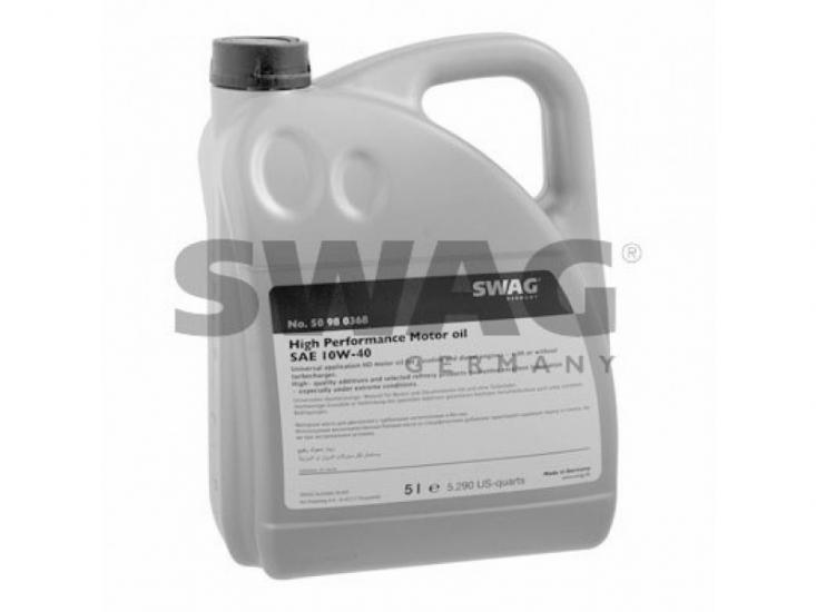 HUILE MOTEUR SWAG 10W40 5 LITRES 229.1 0009893301BAA4