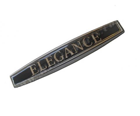 MERCEDES W169 W204 ÇAMURLUK YAZISI -ELEGANCE- SİYAH 2048172620