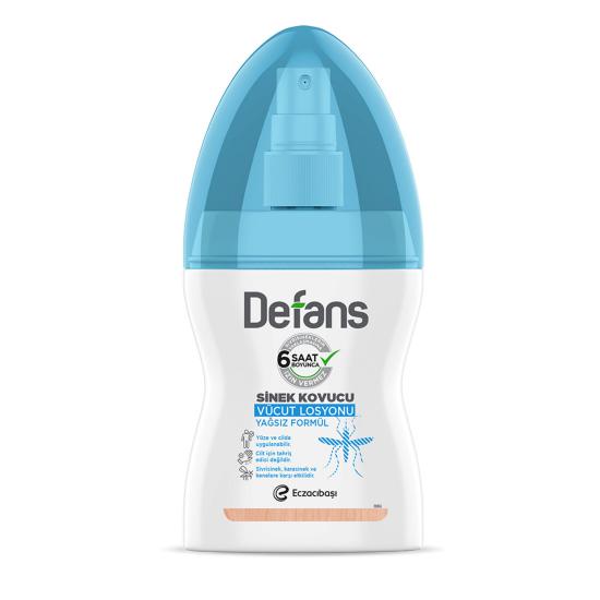 Defans Sinek Kovucu Vücut Losyonu Su Bazlı 100 Ml