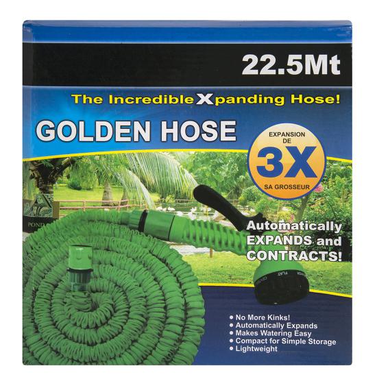 GOLDEN HOSE SULAMA HORTUMU UZAYAN SİHİRLİ HORTUM 22,5 M