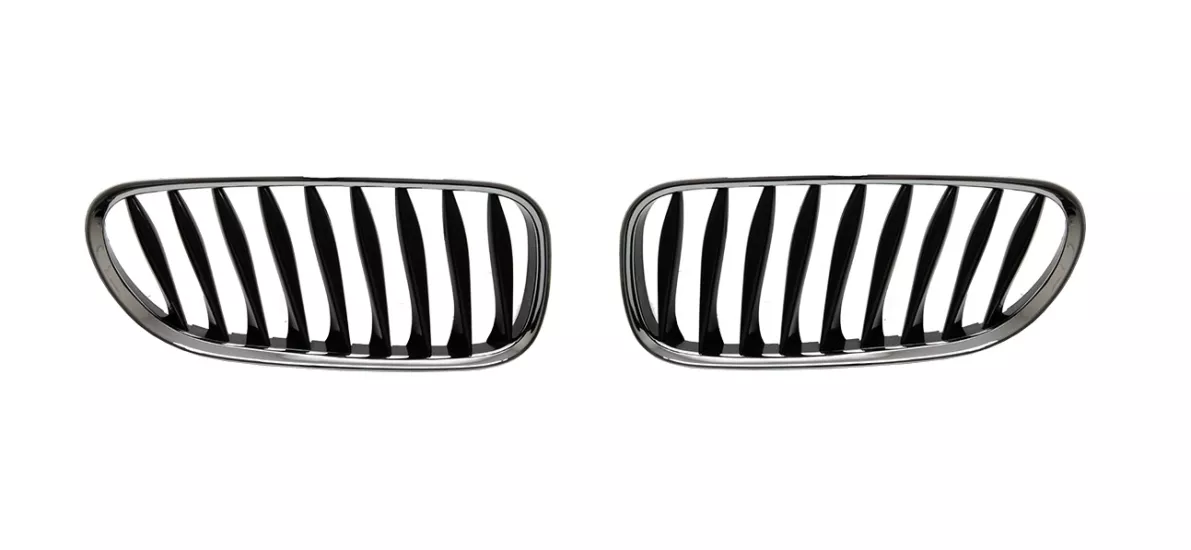 Bmw Z4 E85 E86 Ön Panjur Sol Sağ Takım Krom Siyah 2003-2009 51137051957 51137051958