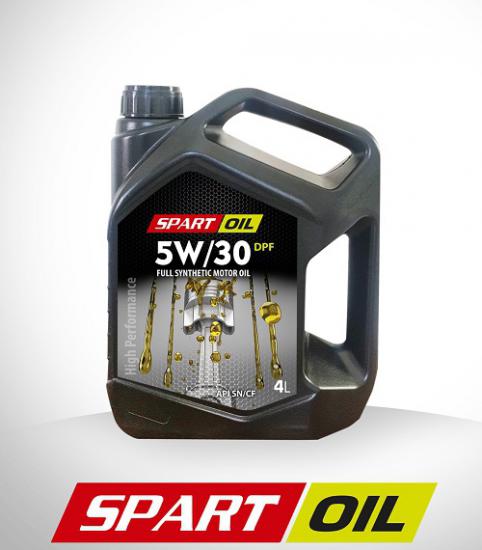 SPART 5W30 MOTOR YAĞI 4 LİTRE TAM SENTETİK DPF ( API SN / CF ) 4 LT.