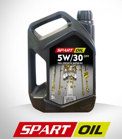 SPART 5W30 MOTOR YAĞI 5 LİTRE TAM SENTETİK DPF ( API SN / CF ) 5 LT PARTİKÜL FİLTRELİ