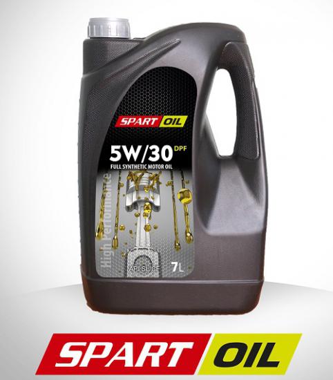 SPART 5W30 MOTOR YAĞI 5 LİTRE TAM SENTETİK DPF ( API SN / CF ) 5 LT PARTİKÜL FİLTRELİ