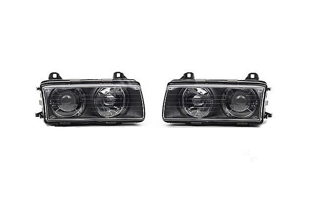 BMW E36 LENSED Headlight ZKW Type Set 63121393271 63121393272