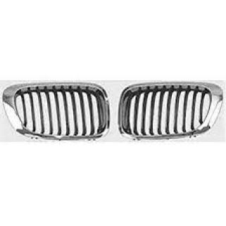 BMW E46 ÖN PANJUR SOL/SAĞ TAKIM KROM COUPE CABRİO 1999-02