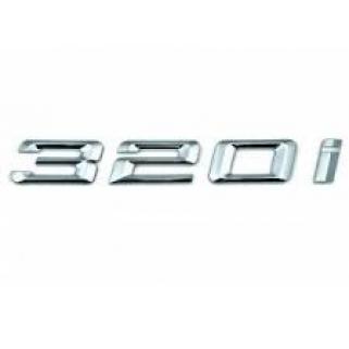 BMW 320İ BAGAJ YAZISI ABS KROM 3D