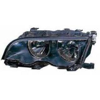 BMW E46 COUPE CABRİO 98-03 ÖN FAR SOL MOTORLU SİYAH 63126904275
