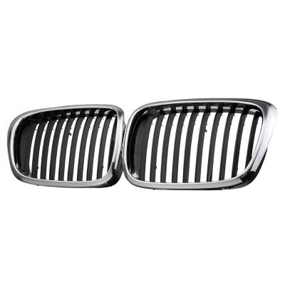 BMW E39 KROM SİYAH ÖN PANJUR SET 2001-2003