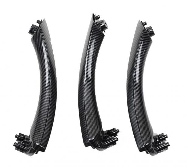 BMW KAPI TUTAMAK SETİ E90+LCI ÖN VE ARKA KARBON KAPLAMALI 51417230849R6