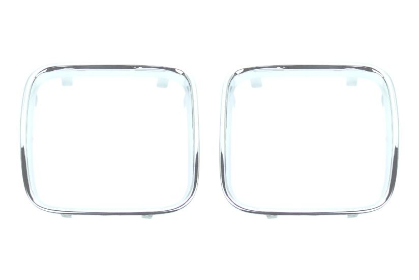 BMW E34 PANJUR ORTA KROM DAR TİP ÇERÇEVE SET 1987-93 51131973897 51131973898