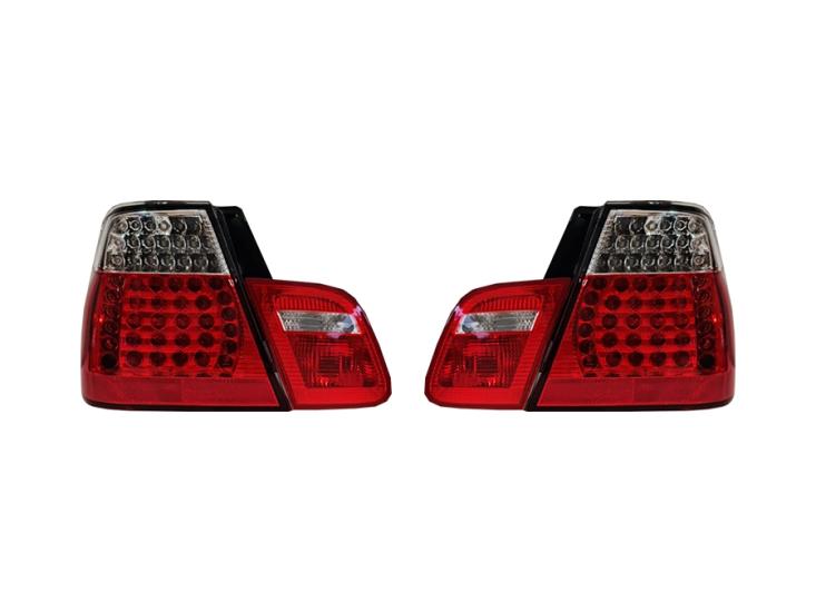 BMW E46 SEDAN LEDLİ KRİSTAL BEYAZ STOP TAKIMI 1998-2001